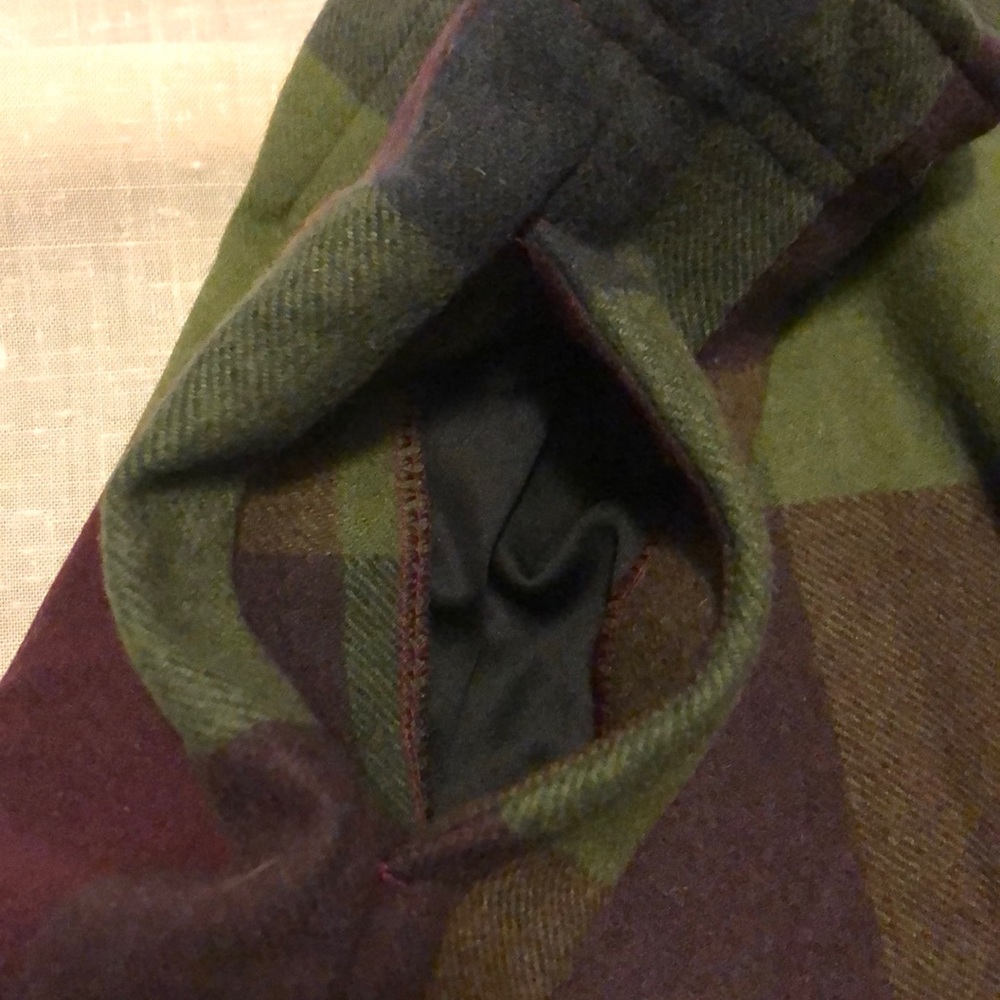 Woolrich Richville 2 Wine Wool Plaid Skirt 8 NWT - Picture 7 of 8